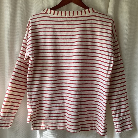 J. Crew Surfbreeze Style Striped Pullover EUC - Picture 2 of 3